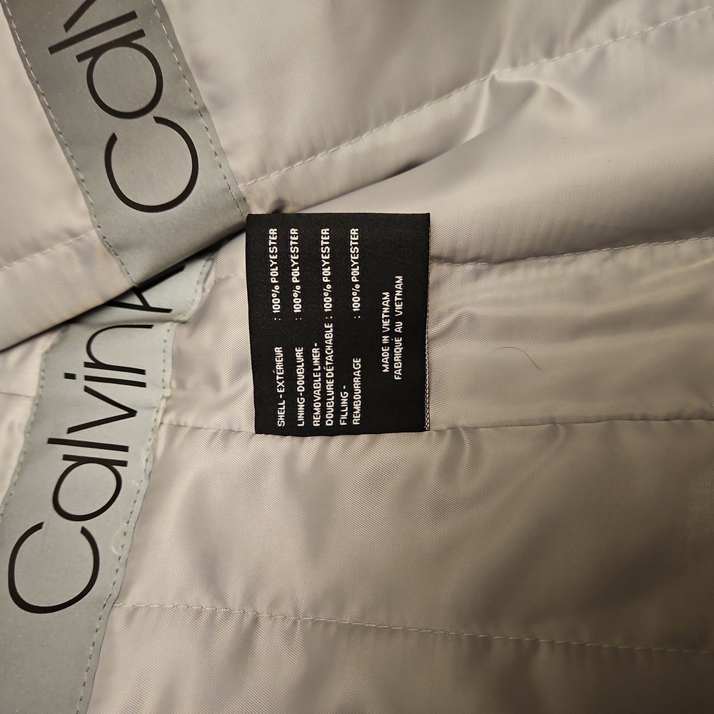 Calvin Klein Slim Fit Raincoat | 38S | Removable Liner - Picture 6 of 8
